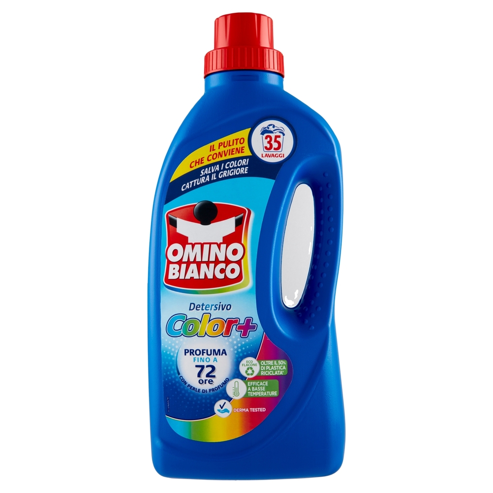 Omino Bianco Detersivo Lavatrice Liquido Color+ 35 Lavaggi 1400 ml